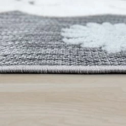 Paco Home Tapis Enfant Chambre D’Enfant Tapis De Jeux Garçon Fille Motif Moderne Gris 80x150 Cm -Tapis et paillasson Soldes 50624509 3