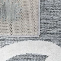 Paco Home Tapis Enfant Chambre D’Enfant Tapis De Jeux Garçon Fille Motif Moderne Gris 80x150 Cm -Tapis et paillasson Soldes 50624509 5