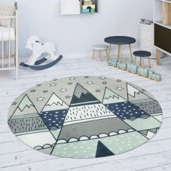 Paco Home Tapis Chambre Enfant Tapis De Jeux Tapis Bébé Étoiles Tente Tipi Motif Gris Vert 80 Cm Rond 7 Paco Home Tapis Chambre Enfant Tapis De Jeux Tapis Bébé Étoiles Tente Tipi Motif Gris Vert 80 Cm Rond -Tapis et paillasson Soldes 50624849 3