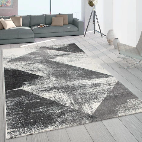 Paco Home Tapis Salon Poils Ras Tapis Vintage Pastel Abstrait Moderne Gris Blanc Cassé 60x100 Cm 1 Paco Home Tapis Salon Poils Ras Tapis Vintage Pastel Abstrait Moderne Gris Blanc Cassé 60x100 Cm