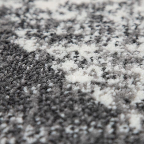 Paco Home Tapis Salon Poils Ras Tapis Vintage Pastel Abstrait Moderne Gris Blanc Cassé 60x100 Cm 3 Paco Home Tapis Salon Poils Ras Tapis Vintage Pastel Abstrait Moderne Gris Blanc Cassé 60x100 Cm – Image 3