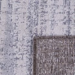 Paco Home Tapis De Salon Poils Ras Effet Usé Abstrait Tapis Vintage Style Moderne 60x100 Cm, Marron -Tapis et paillasson Soldes 50625257 4