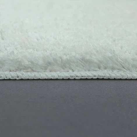 Paco Home Tapis Salle De Bain Moderne Uni Microfibres Moelleux Confortable Blanc 60x100 Cm 2 Paco Home Tapis Salle De Bain Moderne Uni Microfibres Moelleux Confortable Blanc 60x100 Cm – Image 2