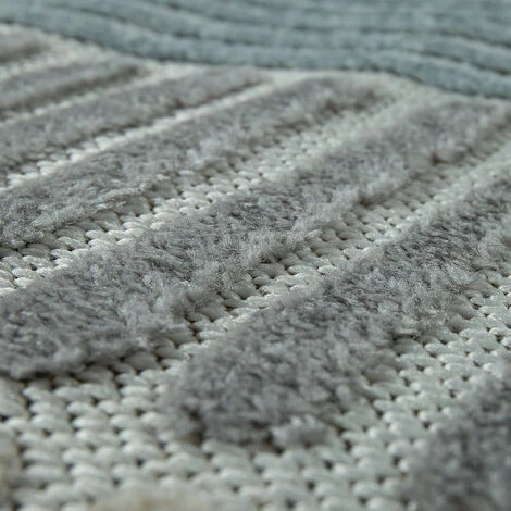 Paco Home Tapis Intérieur Et Extérieur Géométrique Beige Gris 80x150 Cm 3 Paco Home Tapis Intérieur Et Extérieur Géométrique Beige Gris 80x150 Cm – Image 3