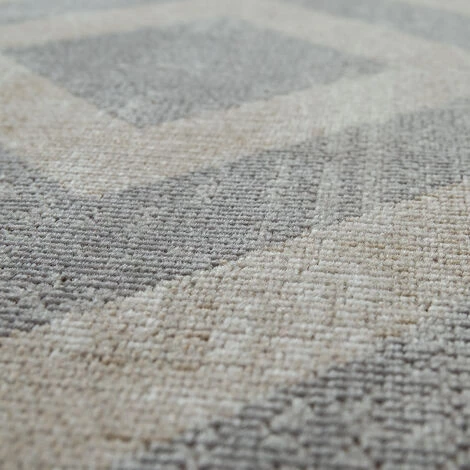 Paco Home Tapis Scandinave Gris Balcon Terrasse Extérieur Motif Losanges Résistant Aux Intempéries Robuste 80x250 Cm 3 Paco Home Tapis Scandinave Gris Balcon Terrasse Extérieur Motif Losanges Résistant Aux Intempéries Robuste 80x250 Cm – Image 3