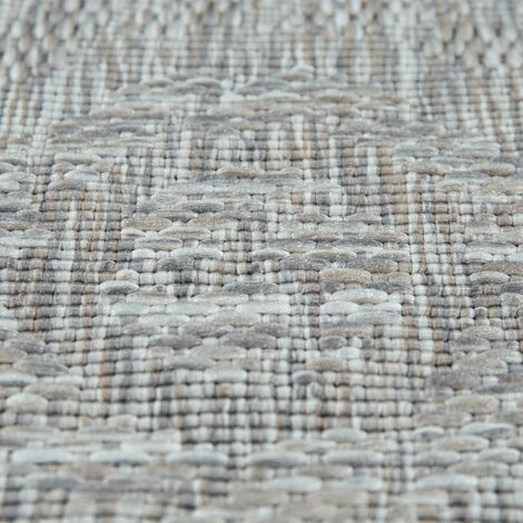 Paco Home Tapis Intérieur Et Extérieur Rond Tissé À Plat Avec Style Sisal Design Scandinave Gris Ø 120 Cm Rond 3 Paco Home Tapis Intérieur Et Extérieur Rond Tissé À Plat Avec Style Sisal Design Scandinave Gris Ø 120 Cm Rond – Image 3