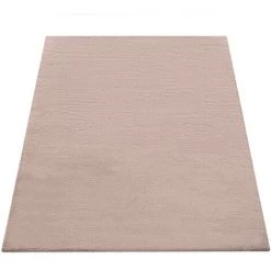 Paco Home Tapis Poils Longs Salon Fausse Fourrure Imitation Fourrure De Lapin Très Douce Beige 60x90 Cm -Tapis et paillasson Soldes 50626154 5