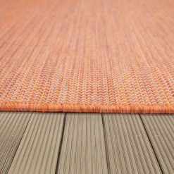 Paco Home Tapis Interieur Exterieur Pour Salon, Balcon, Terrasse, Tisse A Plat Terracotta 80x250 Cm 7 Paco Home Tapis Interieur Exterieur Pour Salon, Balcon, Terrasse, Tisse A Plat Terracotta 80x250 Cm -Tapis et paillasson Soldes 50626260 3