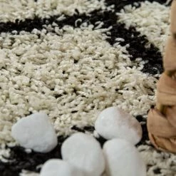 Paco Home Tapis De Bain Moderne Design Losanges Poils Longs Tapis Salle De Bain Crème Noir 40x55 Cm 6 Paco Home Tapis De Bain Moderne Design Losanges Poils Longs Tapis Salle De Bain Crème Noir 40x55 Cm -Tapis et paillasson Soldes 50626312 3