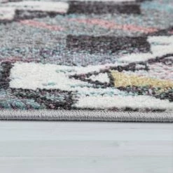 Paco Home Tapis De Créateur Pour Salon, Poils Ras Couleurs Pastel, Aspect Losanges, Coloré 60x100 Cm 7 Paco Home Tapis De Créateur Pour Salon, Poils Ras Couleurs Pastel, Aspect Losanges, Coloré 60x100 Cm -Tapis et paillasson Soldes 50626327 3