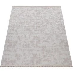 Paco Home Tapis De Salon, Tapis Poils Ras De Salon Au Look Oriental, Lavable, Beige 60x100 Cm -Tapis et paillasson Soldes 50626377 5
