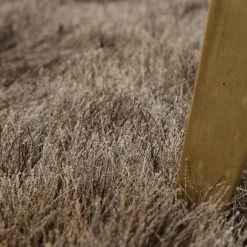 Paco Home Shaggy Poils Hauts Tapis Moderne Doux Fils Brillants Uni Crème Beige 60x100 Cm -Tapis et paillasson Soldes 50626468 3