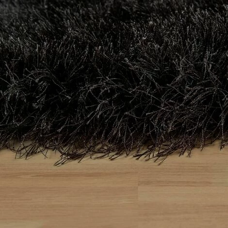 Paco Home Shaggy Poils Hauts Tapis Moderne Doux Fils Brillants Uni Anthracite 60x100 Cm 2 Paco Home Shaggy Poils Hauts Tapis Moderne Doux Fils Brillants Uni Anthracite 60x100 Cm – Image 2