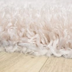 Paco Home XXL Poils Longs Tapis Fausse Fourrure Ours Polaire Style Flokati Doux Haut De Gamme Nouveau En Beige 60x100 Cm -Tapis et paillasson Soldes 50626616 4