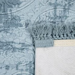 Paco Home Tapis De Salon Poils Ras Motif Moderne Oriental Lavable Turquoise 80x150 Cm -Tapis et paillasson Soldes 50626781 4