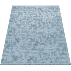 Paco Home Tapis De Salon Poils Ras Motif Moderne Oriental Lavable Turquoise 80x150 Cm -Tapis et paillasson Soldes 50626781 5