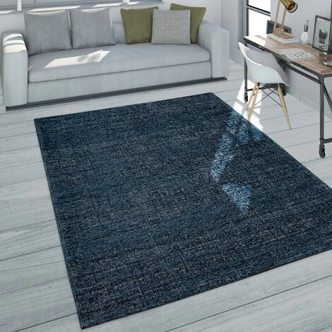 Paco Home Tapis De Salon Poils Ras Design Moucheté Moderne En Anthracite Bleu Gris 60x110 Cm 1 Paco Home Tapis De Salon Poils Ras Design Moucheté Moderne En Anthracite Bleu Gris 60x110 Cm