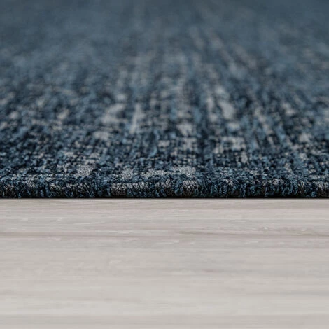 Paco Home Tapis De Salon Poils Ras Design Moucheté Moderne En Anthracite Bleu Gris 60x110 Cm 2 Paco Home Tapis De Salon Poils Ras Design Moucheté Moderne En Anthracite Bleu Gris 60x110 Cm – Image 2