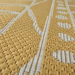 Paco Home Tapis Intérieur & Extérieur Tissage À Plat Moderne Motif Ethnique Design Zigzag En Jaune 60x100 Cm -Tapis et paillasson Soldes 50626871 4