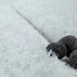 Paco Home Tapis De Salon Poils Longs Blanc Shaggy Doux Moelleux Motif 3D Design Robuste 60x100 Cm -Tapis et paillasson Soldes 50627029 3