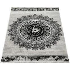 Paco Home Tapis De Créateur Salon Motif Mandala Poils Ras Style Baroque Gris Noir 60x100 Cm 8 Paco Home Tapis De Créateur Salon Motif Mandala Poils Ras Style Baroque Gris Noir 60x100 Cm -Tapis et paillasson Soldes 50627261 4