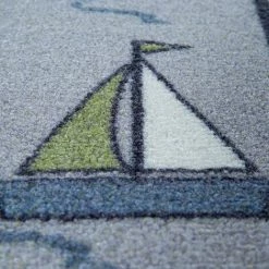 Paco Home Tapis Pour Enfants, Tapis De Jeu Pour Chambres D'enfants, Boîtes Gonflables Et Rues, Gris 80x150 Cm -Tapis et paillasson Soldes 50627288 3