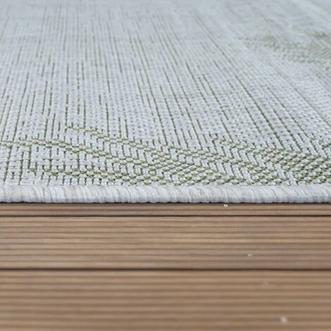 Paco Home Tapis Intérieur Et Extérieur Beige Vert Design Palmiers Balcon Terrasse Robuste Résistant Intempéries 60x100 Cm 3 Paco Home Tapis Intérieur Et Extérieur Beige Vert Design Palmiers Balcon Terrasse Robuste Résistant Intempéries 60x100 Cm – Image 3