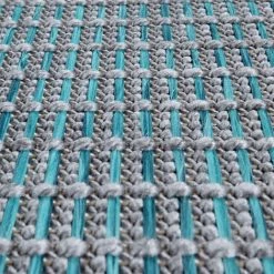 Paco Home Tapis Intérieur & Extérieur Balcon Terrasse Cuisine Bordures Design Turquoise 80x150 Cm 8 Paco Home Tapis Intérieur & Extérieur Balcon Terrasse Cuisine Bordures Design Turquoise 80x150 Cm -Tapis et paillasson Soldes 50627324 4