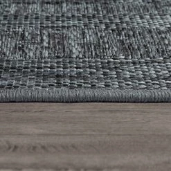 Paco Home Tapis Intérieur & Extérieur Tissé À Plat Avec Motif Scandinave Et Style Sisal Gris 80x150 Cm 6 Paco Home Tapis Intérieur & Extérieur Tissé À Plat Avec Motif Scandinave Et Style Sisal Gris 80x150 Cm -Tapis et paillasson Soldes 50627381 3