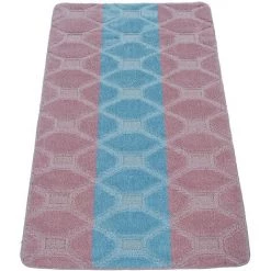 Paco Home Tapis De Bain, Tapis Poils Ras Salle De Bain Motif À Carreaux, Pastel Bleu Rose 70x120 Cm 7 Paco Home Tapis De Bain, Tapis Poils Ras Salle De Bain Motif À Carreaux, Pastel Bleu Rose 70x120 Cm -Tapis et paillasson Soldes 50627423 4