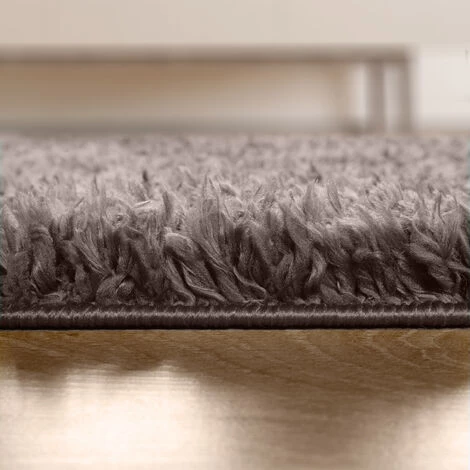 Paco Home Tapis Shaggy Tapis De Salon Poil Long Doux Moderne Motif Monochrome Beige 140x200 Cm 3 Paco Home Tapis Shaggy Tapis De Salon Poil Long Doux Moderne Motif Monochrome Beige 140x200 Cm – Image 3