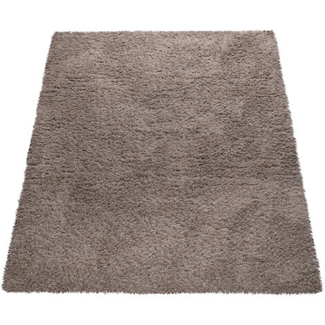 Paco Home Tapis Shaggy Tapis De Salon Poil Long Doux Moderne Motif Monochrome Beige 140x200 Cm 5 Paco Home Tapis Shaggy Tapis De Salon Poil Long Doux Moderne Motif Monochrome Beige 140x200 Cm – Image 5
