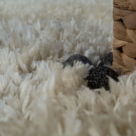 Paco Home Tapis De Bain Moderne Salle De Bain Tapis Shaggy Moelleux Doux Uni Beige 50x80 Cm 3 Paco Home Tapis De Bain Moderne Salle De Bain Tapis Shaggy Moelleux Doux Uni Beige 50x80 Cm – Image 3