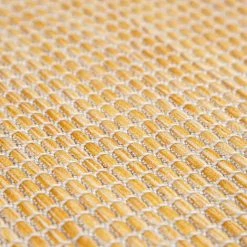 Paco Home Tapis Intérieur & Extérieur Pour Salon Balcon Terrasse Tissé À Plat Jaune 60x100 Cm -Tapis et paillasson Soldes 50627812 5