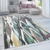 Paco Home Tapis De Créateur Pour Salon, Poils Ras Couleurs Pastel, Look Losanges, Coloré 60x100 Cm