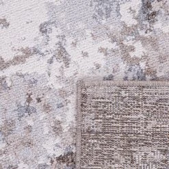 Paco Home Tapis De Salon Tapis De Salon Poils Ras Tapis Vintage Effet Usé Moderne Abstrait 60x100 Cm, Marron -Tapis et paillasson Soldes 50627928 4