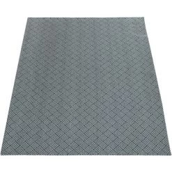Paco Home Tapis Moderne Tissage À Plat Motif Tissé Motif Tresse Design Géométrique Gris 60x100 Cm -Tapis et paillasson Soldes 50627958 4