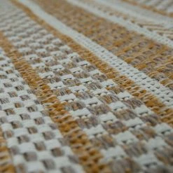 Paco Home Tapis Tissage À Plat Moderne Motif Tissé Rayures Rustique Orient Design En Beige 80x150 Cm -Tapis et paillasson Soldes 50627961 3