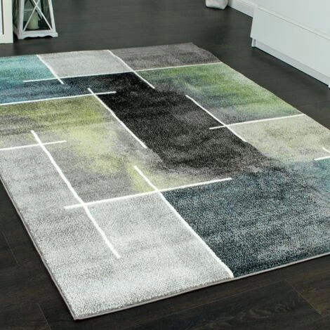 Paco Home Tapis Design Moderne Trendy Moucheté Tape L'Oeil Turquoise Vert Gris Anthracite 70x140 Cm 3 Paco Home Tapis Design Moderne Trendy Moucheté Tape L'Oeil Turquoise Vert Gris Anthracite 70x140 Cm – Image 3