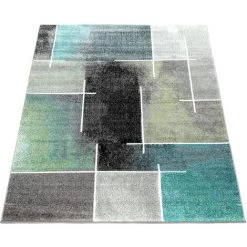 Paco Home Tapis Design Moderne Trendy Moucheté Tape L'Oeil Turquoise Vert Gris Anthracite 70x140 Cm 8 Paco Home Tapis Design Moderne Trendy Moucheté Tape L'Oeil Turquoise Vert Gris Anthracite 70x140 Cm -Tapis et paillasson Soldes 50628074 4