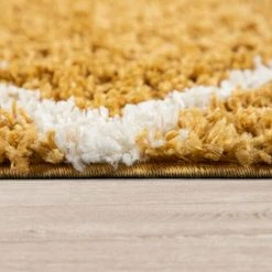 Paco Home Tapis Poils Longs Salon Shaggy Motif Losanges Scandinave, Moderne Jaune 60x100 Cm 7 Paco Home Tapis Poils Longs Salon Shaggy Motif Losanges Scandinave, Moderne Jaune 60x100 Cm -Tapis et paillasson Soldes 50628212 3