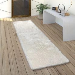 Paco Home Tapis De Salon Poils Longs Shaggy Uni Doux Moderne Crème 60x100 Cm 8 Paco Home Tapis De Salon Poils Longs Shaggy Uni Doux Moderne Crème 60x100 Cm -Tapis et paillasson Soldes 50628260 4