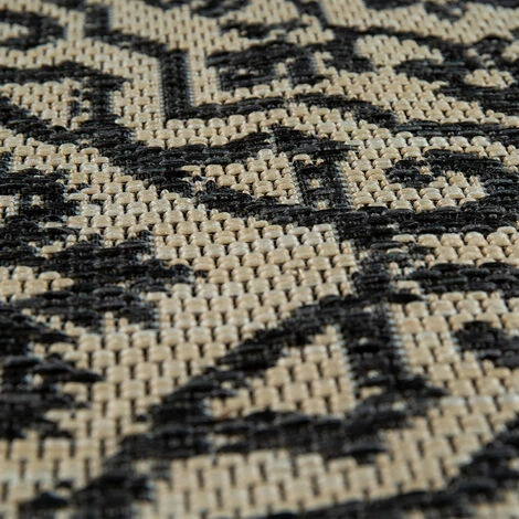 Paco Home Tapis Ethnique Extérieur Beige Motif Oriental Balcon Terrasse Résistant 80x200 Cm 3 Paco Home Tapis Ethnique Extérieur Beige Motif Oriental Balcon Terrasse Résistant 80x200 Cm – Image 3