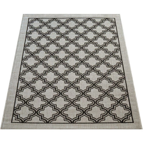 Paco Home Tapis Oriental Gris Anthracite Extérieur Balcon Salon Motif Marocain 80x200 Cm 3 Paco Home Tapis Oriental Gris Anthracite Extérieur Balcon Salon Motif Marocain 80x200 Cm – Image 3