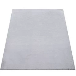Paco Home Tapis Poils Longs Salon Fausse Fourrure Imitation Fourrure De Lapin Très Douce Gris 60x90 Cm -Tapis et paillasson Soldes 50628398 5