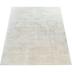 Paco Home Tapis Fait Main Haut De Gamme100 % Viscose Vintage Voyant Chiné En Crème 120x170 Cm -Tapis et paillasson Soldes 50628458 5