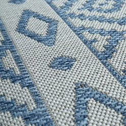 Paco Home Tapis D'intérieur Et D'extérieur, Pour Balcons Et Terrasses Au Design Skandi, En Bleu 160x220 Cm 7 Paco Home Tapis D'intérieur Et D'extérieur, Pour Balcons Et Terrasses Au Design Skandi, En Bleu 160x220 Cm -Tapis et paillasson Soldes 50628670 3