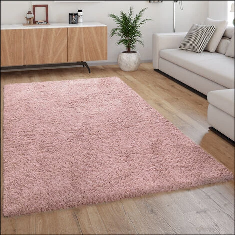 Paco Home Tapis À Poils Hauts, Tapis Flokati Douillet Moderne, Uni En Rose 60x100 Cm 1 Paco Home Tapis À Poils Hauts, Tapis Flokati Douillet Moderne, Uni En Rose 60x100 Cm