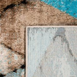 Paco Home Tapis Salon Tapis Vintage Motif Diamant Poils Ras Moderne Beige Bleu Brun 60x100 Cm 8 Paco Home Tapis Salon Tapis Vintage Motif Diamant Poils Ras Moderne Beige Bleu Brun 60x100 Cm -Tapis et paillasson Soldes 50628731 4