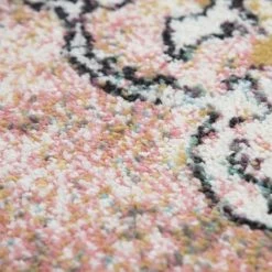 Paco Home Tapis Vintage, Poils Ras Frisés Pour Salon, Design Oriental, Rose 80x150 Cm 7 Paco Home Tapis Vintage, Poils Ras Frisés Pour Salon, Design Oriental, Rose 80x150 Cm -Tapis et paillasson Soldes 50629064 3